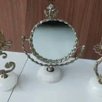 آینه شمعدان برنجی