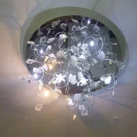 لوستر فلزی با ریموت کنترل