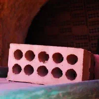 آجر سفال زرد و قرمز