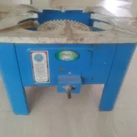 توستر اسنوا و اجاق گاز چهارپایه زمینی چدنی ۴۰*۴۰