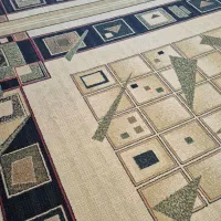 فرش ماشینی ۹ متری ۲ عدد