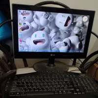 کامپیوتر کامل کیس.مانیتور.باند