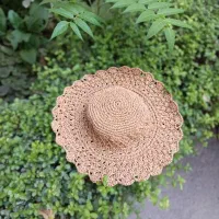 کلاه رافیا بچه گانه