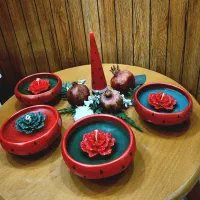 شمع دست ساز یلدایی