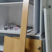 کابینت مات  سفید گردویی /استفاده نشده/(دست دوم)|مصالح و تجهیزات ساختمان|شیراز, شهرک سراج‎|دیوار