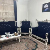 مبل سلطنتی ۷ نفره|مبلمان خانگی و میز عسلی|بابل, |دیوار