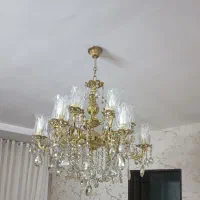 لوستر پذیرای ۱۲ شاخه|لوستر و چراغ آویز|قرچک, باقرآباد|دیوار