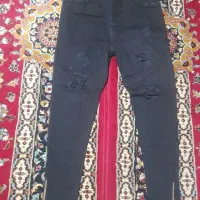 شلوار اسکینی دم پا زیپ و سایز 32