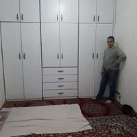 کمددیواری با کاور سفید کد یازده|جاکفشی، کمد، دراور|اردبیل, |دیوار