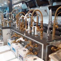 شیرآلات سفید طلایی گازتوکار هود سینکTU3127|مصالح و تجهیزات ساختمان|مشهد, پنجتن|دیوار