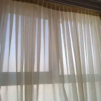 پرده حریر توری اماده