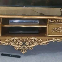 مبلمان استیل ، آینه کنسول ، میز تلویزیون