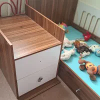 تخت خواب کودک جنس اصل ام دی اف|تخت و سرویس خواب|زاهدان, |دیوار