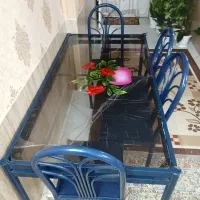 میز نهار خوری ۶نفره همراه با۶صندلی|میز و صندلی غذاخوری|مشهد, ثامن|دیوار