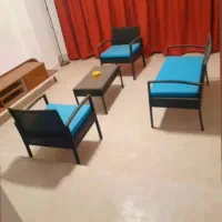 مبل 4 نفره خیلی زیبا و شیک خارجی با میز