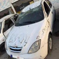 تیبا ۹۸ تصادفی کمضرب|خودرو سواری و وانت|مشهد, توس (بلوار توس)|دیوار