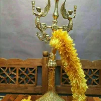 سماور زغالی یا ذغالی و قلیون یا قلیان برنجی|سماور، چایساز، قهوهساز|تهران, فرحزاد|دیوار