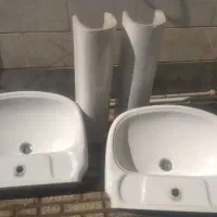 سنگ روشویی به همراه پایه