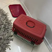 باکس سگ و گربه، جای خواب، سینی ادرار همگی نو