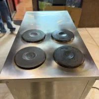 اجاق گاز برقی ۴ شعله تمام استیل|اجاق گاز و لوازم برقی پختوپز|تهران, امانیه|دیوار