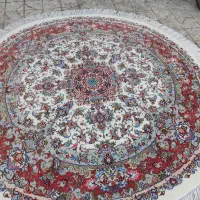 فرش دستباف جفت گرد ۳&۳ متری