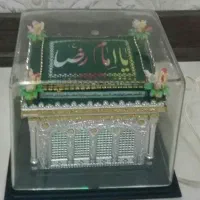 ماکت ضریح امام رضا ( دارای چراغ داخل ضریح)