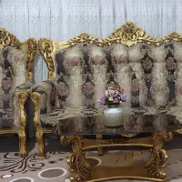 مبلمان سلطنتی تماما چوب گردو|مبلمان خانگی و میز عسلی|چابهار, |دیوار