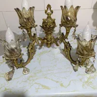 لوستر برنجی سنگین