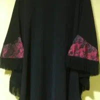 مانتو خفاشی جنس اصلی رنگ مشکی