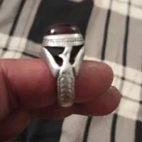 انگشتر نقره کار دست