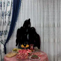 پرده با دستک