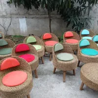 فروش میز و صندلی و پاف حصیری