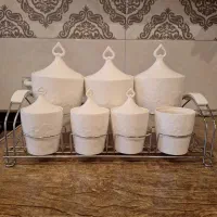 پاسماوری سرامیکی همراه استند۳۵۰|ظروف سرو و پذیرایی|تهران, مشیریه|دیوار