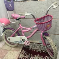 دوچرخه صورتی سایز16