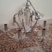 لوستر 6 شاخه|لوستر و چراغ آویز|تهران, گلستان (شهرک راه آهن)|دیوار