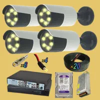 دوربین مداربسته با قابلیت ضبط تصاویر با کیفیت 4K