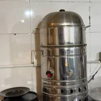 دیگ ذرت ،قابلمه بزرگ و کوچیک