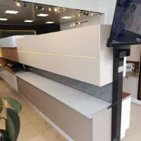 کابینت MDF طرح کتان