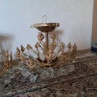 لوستر ۱۶ شاخه (حنس بدنه برنج)