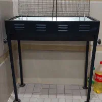 منقل کباب پز ذغالی پایه دار
