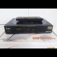 گیرنده دیجیتال آیسن بهمراه آنتن رومیزی تلویزیون