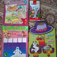 کتاب آموزش الفباونقاشی ورنگ آمیزی نو|اسباب‌‌بازی|قم, آذر (نکویی)|دیوار
