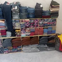 پیراهن و شلوار لی و پارچه ای
