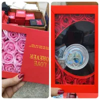 پک گردنبند مروارید و گل