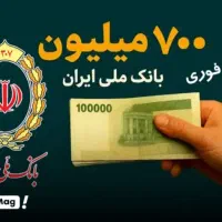 فروش وام 700میلیونی اعتبار ملی