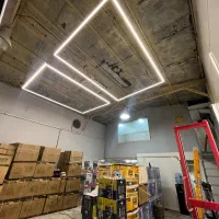 تولید و اجرای لاین‌نوری نورژن|لامپ و چراغ|رشت, گلسار|دیوار