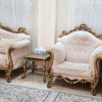 مبل سلطنتی زیبا|مبلمان خانگی و میز عسلی|رشت, معلم|دیوار