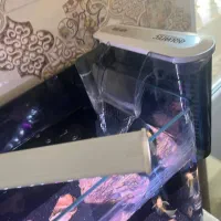 یک آکواریوم مدرن شیشه خم|ماهی|اسلامشهر, شهرک سعیدیه|دیوار