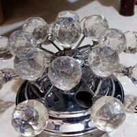 لوستر کریستالی  سه تا . پذیرایی ‌.آشپزخانه .راهرو