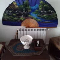 بادبزن پارچه ای دکور